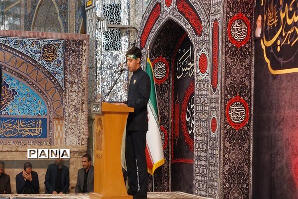 سوگواره  احلی من العسل با محوریت نوجوانان در حرم مطهر رضوی