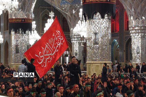سوگواره  احلی من العسل با محوریت نوجوانان در حرم مطهر رضوی