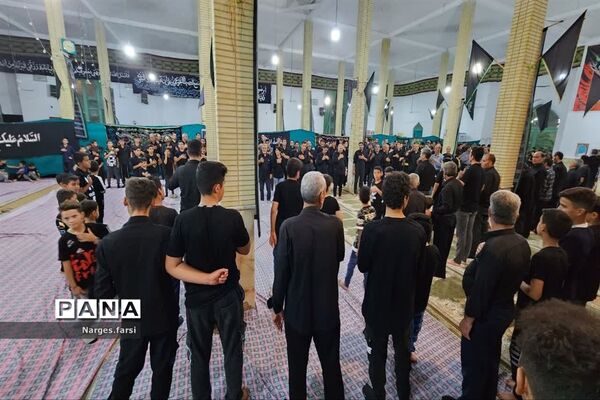 مراسم ششمین شب عزاداری سیدالشهدا(ع) در جعفرآباد قم