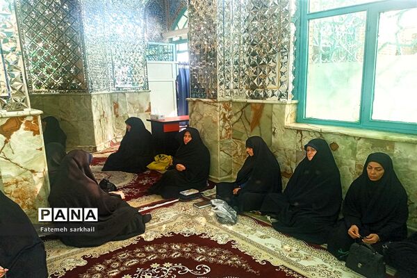 عزاداری حسینی در امامزاده عماد رباط کریم