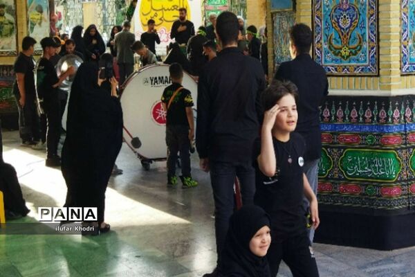 برگزاری سوگواره احلی‌من‌العسل در امامزاده اسماعیل فیروزکوه