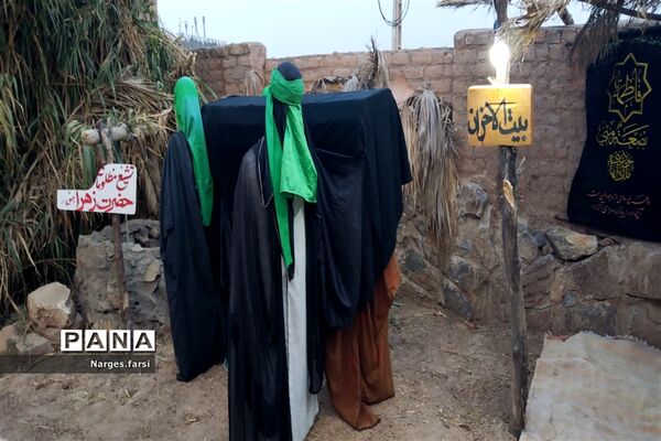 افتتاح نمایشگاه «غنچه‌های خونین» جعفرآباد قم