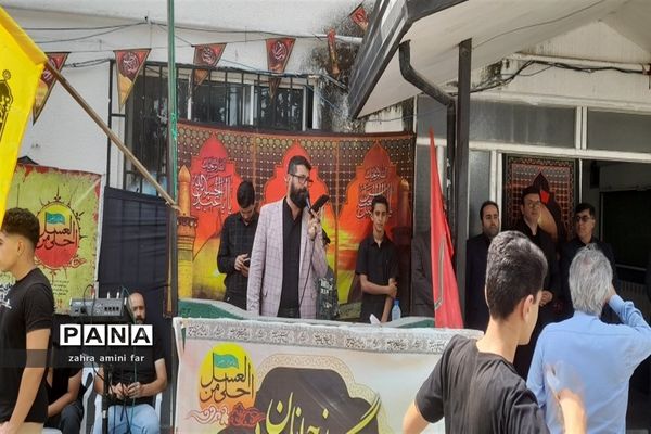 سوگواره احلی من العسل در نور