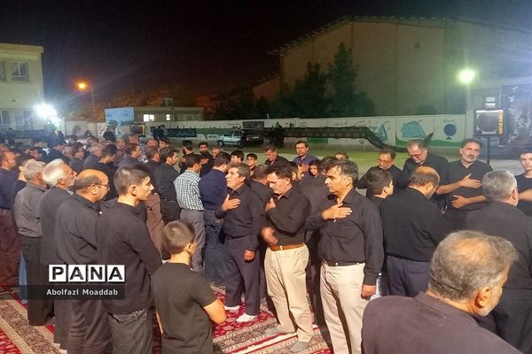 هیئت فرهنگیان کاشمر در شب هفتم محرم