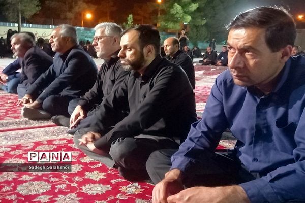 هیئت فرهنگیان کاشمر در شب هفتم محرم