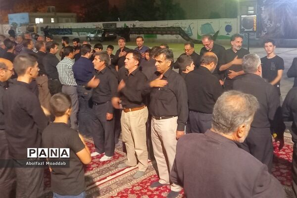 هیئت فرهنگیان کاشمر در شب هفتم محرم