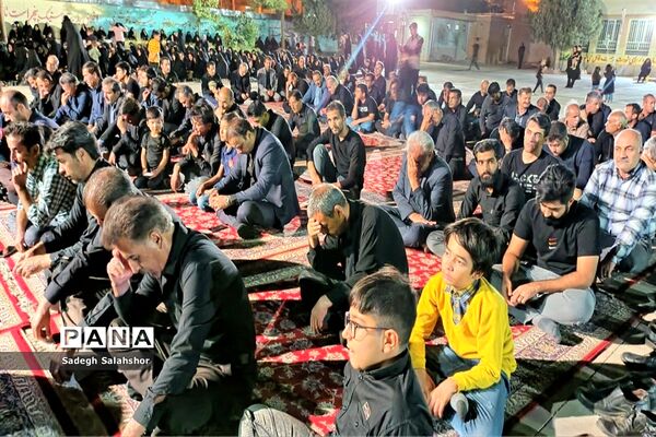 هیئت فرهنگیان کاشمر در شب هفتم محرم