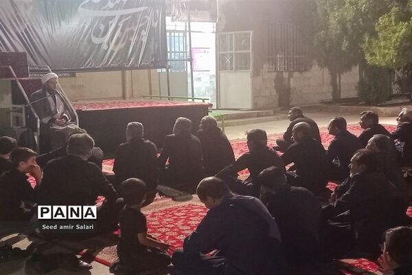 هیئت فرهنگیان کاشمر در شب هفتم محرم