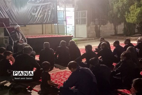 هیئت فرهنگیان کاشمر در شب هفتم محرم