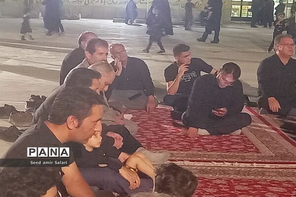 هیئت فرهنگیان کاشمر در شب هفتم محرم