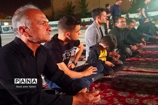 هیئت فرهنگیان کاشمر در شب هفتم محرم