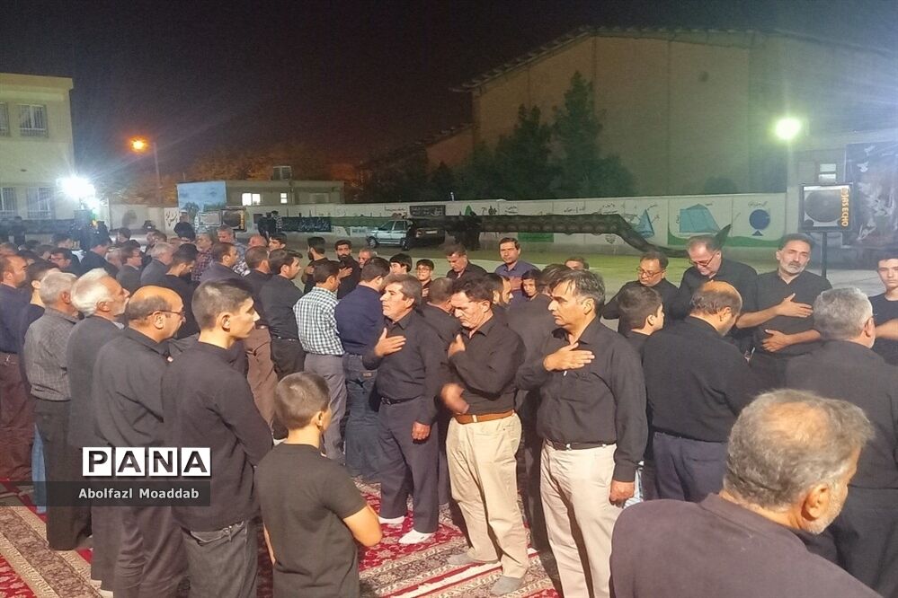 هیئت فرهنگیان کاشمر در شب هفتم محرم