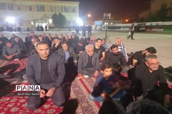 هیئت فرهنگیان کاشمر در شب هفتم محرم