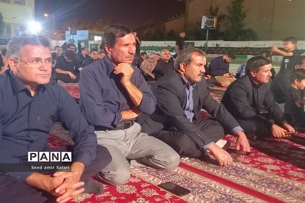 هیئت فرهنگیان کاشمر در شب هفتم محرم