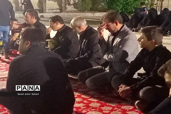 هیئت فرهنگیان کاشمر در شب هفتم محرم