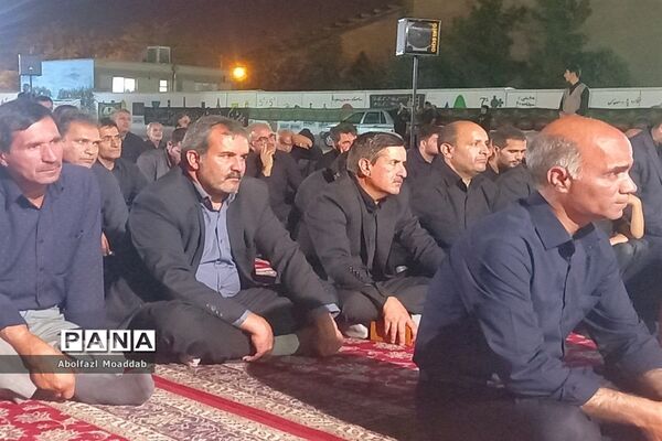 هیئت فرهنگیان کاشمر در شب هفتم محرم