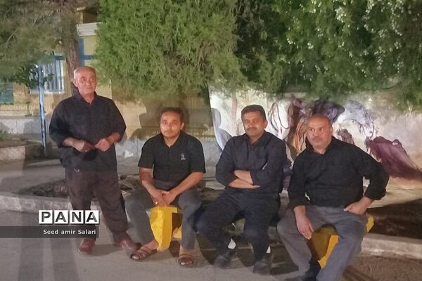 هیئت فرهنگیان کاشمر در شب هفتم محرم