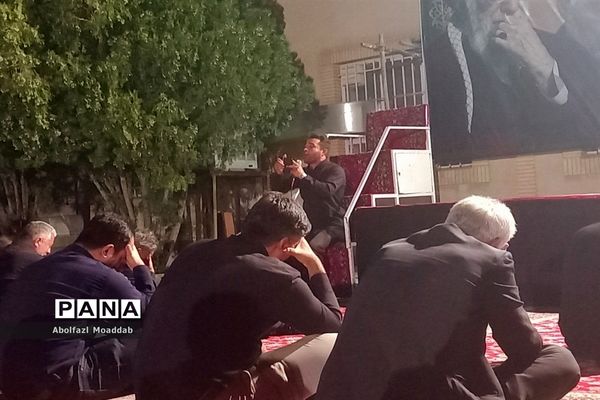 هیئت فرهنگیان کاشمر در شب هفتم محرم