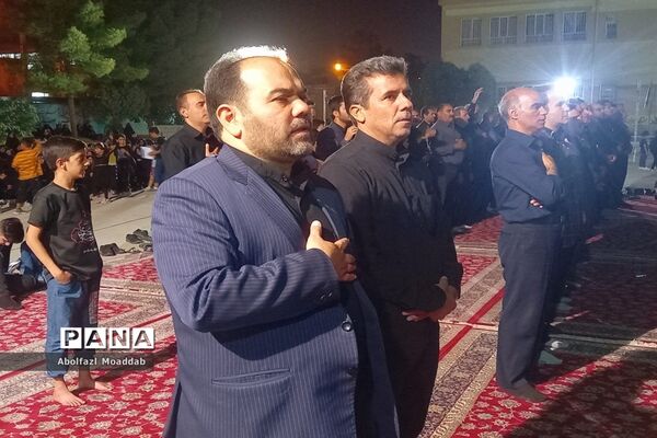 هیئت فرهنگیان کاشمر در شب هفتم محرم