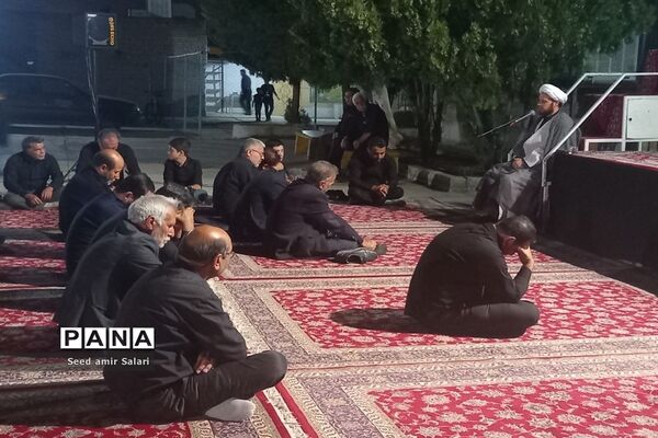 هیئت فرهنگیان کاشمر در شب هفتم محرم