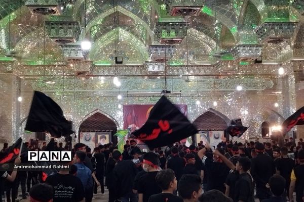 اجتماع بزرگ «احلی من العسل» در حرم مطهر حضرت سید علاءالدین (ع)