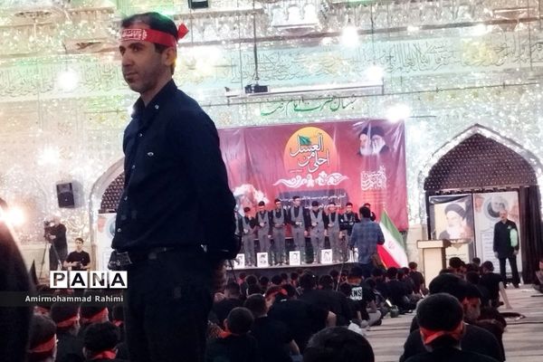 اجتماع بزرگ «احلی من العسل» در حرم مطهر حضرت سید علاءالدین (ع)