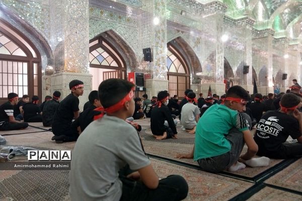 اجتماع بزرگ «احلی من العسل» در حرم مطهر حضرت سید علاءالدین (ع)