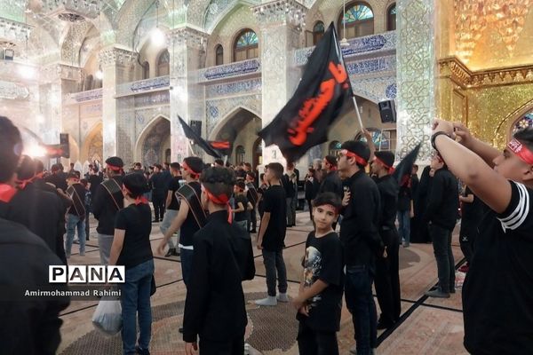 اجتماع بزرگ «احلی من العسل» در حرم مطهر حضرت سید علاءالدین (ع)