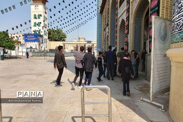 اجتماع بزرگ «احلی من العسل» در حرم مطهر حضرت سید علاءالدین (ع)