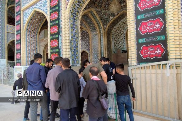 اجتماع بزرگ «احلی من العسل» در حرم مطهر حضرت سید علاءالدین (ع)