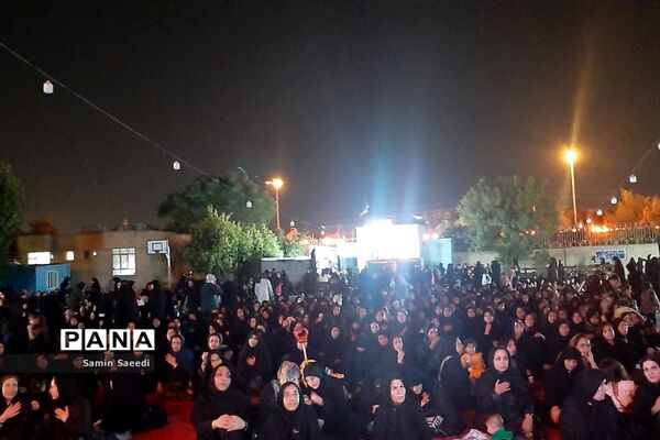 برگزاری مراسم عزاداری سرور شهیدان در دبیرستان زنده یاد حاج صمد نیرومند