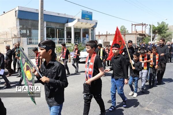 برگزاری آیین عزاداری احلی من العسل