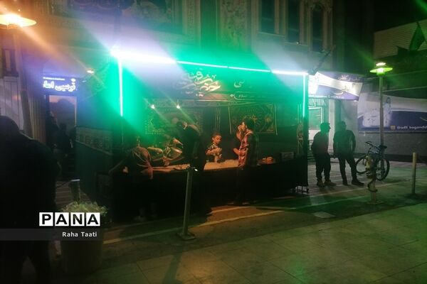 برپایی موکب حضرت رقیه (س) به دست نوجوانان عاشورایی
