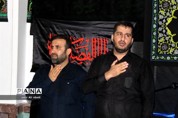 مراسم عزاداری حسینی در آموزش و پرورش ناحیه 2 ساری