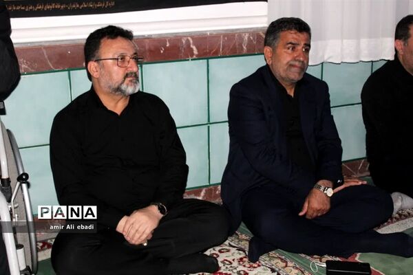 مراسم عزاداری حسینی در آموزش و پرورش ناحیه 2 ساری
