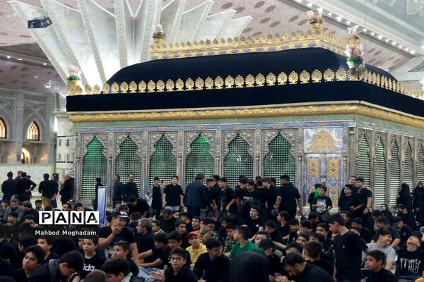 حضور دانش‌آموزان متوسطه اول منطقه ۱۳ در سوگواره احلی من العسل