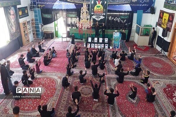 مراسم سوگواری «احلی من العسل» در شهرستان شیروان