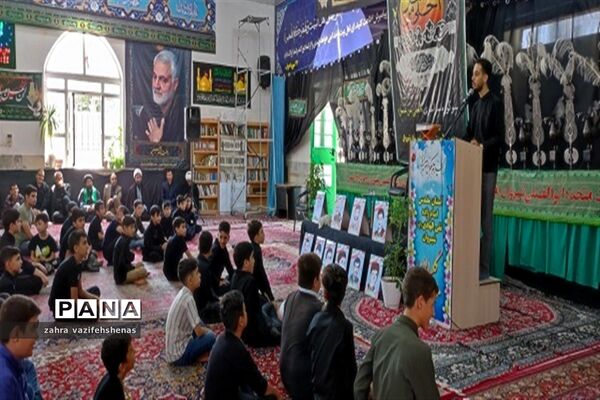 مراسم سوگواری «احلی من العسل» در شهرستان شیروان