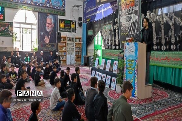 مراسم سوگواری «احلی من العسل» در شهرستان شیروان