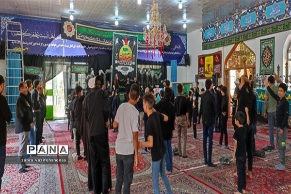 مراسم سوگواری «احلی من العسل» در شهرستان شیروان