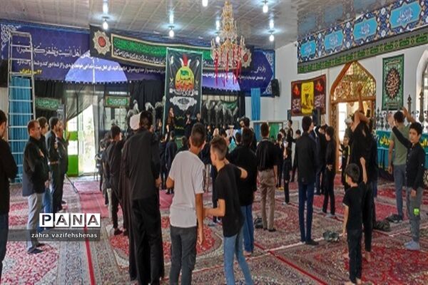 مراسم سوگواری «احلی من العسل» در شهرستان شیروان