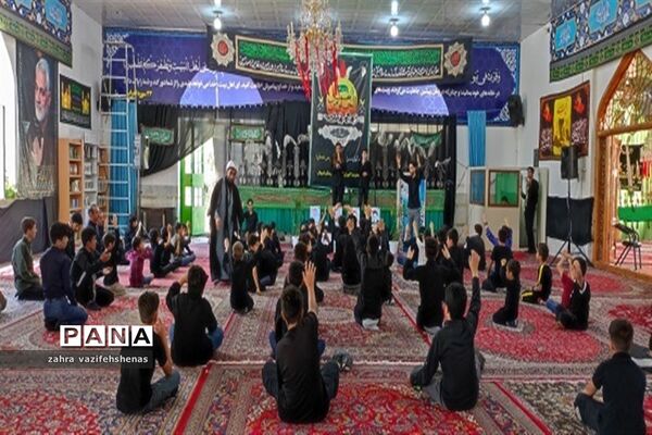 مراسم سوگواری «احلی من العسل» در شهرستان شیروان