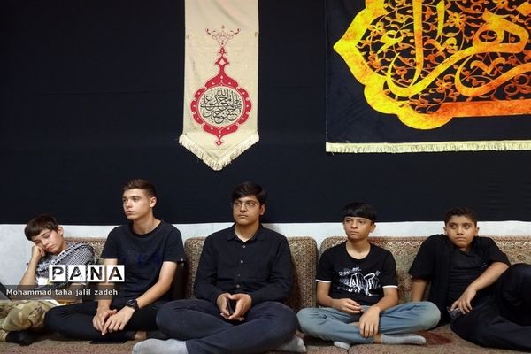 برگزاری مراسم شب هفتم محرم در پرند