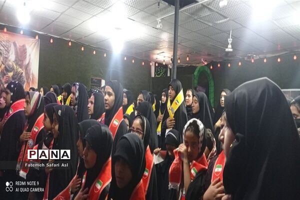 حضور پرشور دختران ناحیه چهار در دومین همایش دختران بانوی بهشت