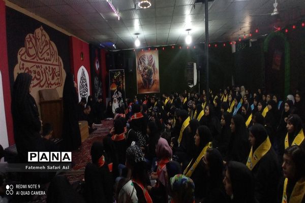 حضور پرشور دختران ناحیه چهار در دومین همایش دختران بانوی بهشت
