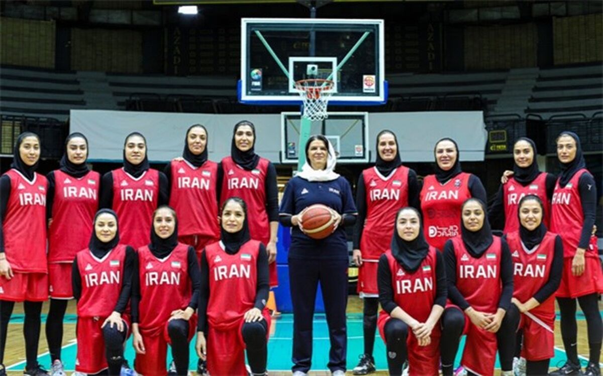 چهارمین برد پیاپی زنان بسکتبال ایران مقابل اردن