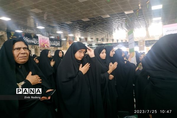 برگزاری سوگواره «احلی من العسل»  در امامزاده سید حمزه ‌کاشمر