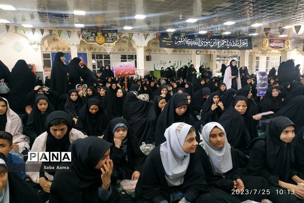 برگزاری سوگواره «احلی من العسل»  در امامزاده سید حمزه ‌کاشمر