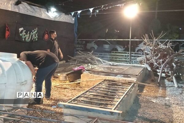 بزرگترین موکب دانش‌آموزی استان البرز در ناحیه ۲ کرج