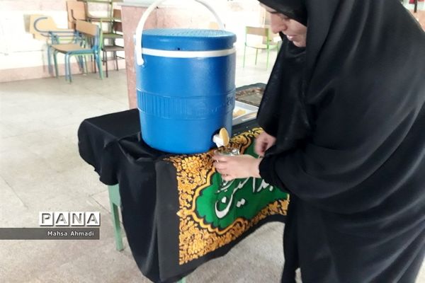 مراسم سوگواری اباعبدالله الحسین(ع) در دبستان شهید سیفی رباط کریم